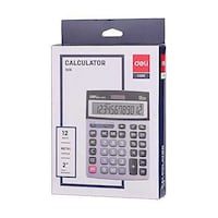 Deli 12 Digit Desktop Calculator, E1616