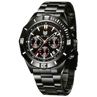 Picture of Michael Bans Ninja Premium Chronograph Watch, Black
