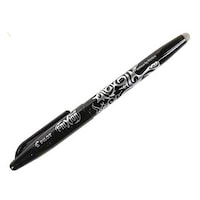 Black Pilot Frixion Rollerball Pens & Erasable, Bl-Fr7 - Pack of 3, 0.7mm