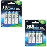 Picture of Fuji Enviromax Digital Alkaline Aa Batteries - Pack of 8
