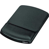 Fellowes Gel Wrist Rest & Mouse Pad, Graphite & Platinum, 91741 - Pack of 3