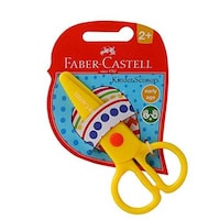 Picture of Faber Castell Kinder Scissor with Plastic Blade in A Hang Tab, 181501