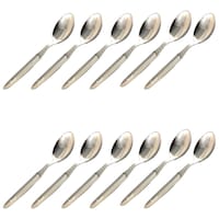Picture of Parage Stainless Steel Table Spoons, Classic, Set Of 12, Silver