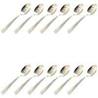 Picture of Parage Stainless Steel Table Spoon, Dilare, Set Of 12, Silver
