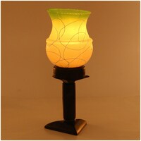 Picture of Afast Decorative Glass Table Lamp, AFST741951, 10 x 22cm, Green & White