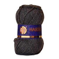 Picture of Ab Hariri Crochet & Knitting Yarn, Dark Grey Colour No.193