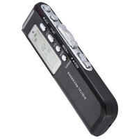 Spy Professional Digital Audio Recorder Dictaphone, 8GB, Black