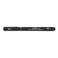 Mitsubishi Uniball Technical 0.8 mm Fineliner Pen, Black, Pack of 12