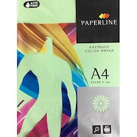 A4 Paper Line Green Printing Sheets, PLA4GS50, Pack of 50