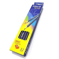 Pelikan HB Pencils with Eraser & 1 Sharpener, Pack of 12