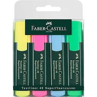 Faber-Castell Classic Highlighter - Pack of 4