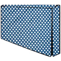 Picture of Aavya Unique Fashion PVC TV Monitor Cover, Blue & White
