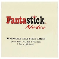 Picture of Fantastick Notes, Yellow, Postit08