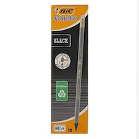 Picture of Bic Evolution Black Hb Graphite Pencils with Eraser End - Box of 12