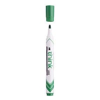 Picture of Deli Stationery Dry Erase Marker Set, Bullet 2.0mm, Green - Pack of 12 Pcs