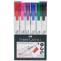 Picture of Faber-Castell Whiteboard Marker Slim - Pack of 6