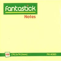 Picture of Fantastick Sticky Notes, Yellow