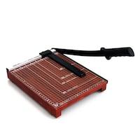 Picture of Deli Wooden Paper Cutter, Brown