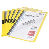 Durable Plastic Duraclip File, Dupg2200-04 - Pack of 25 Pcs
