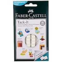 Picture of Faber Castell Reusable Multi Purpose Adhesive, White, F589150, 50Gm