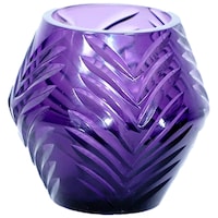 R S Light Candle Holder, RS709501, Purple, 9 x 13cm