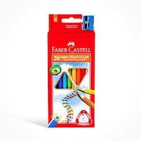 Picture of Faber Castell Junior Triangular Colour Pencils, 20 Pcs