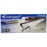 Kangaro Metal Stapler, Silver, Hp-45