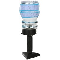 Picture of Afast Decorative Glass Table Lamp, AFST741963, 10 x 22cm, White & Blue