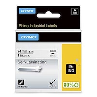 Dymo Industrial Rhinopro Self-Laminating Labels