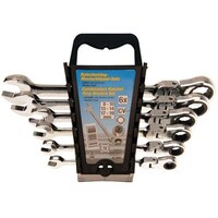 Picture of Brio Ratchet Wrench Set with Flexible Heads, 8-19mm, Set of 6pcs