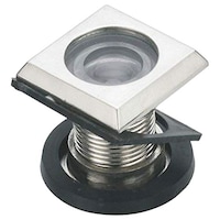 Eye Berry Square Designed Door Viewer, Silver