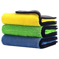 Picture of Sheen Coral Microfiber Vehicle Washing Cloth, 30x40cm, 3Packs