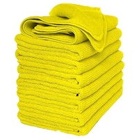 Sheen Microfiber B Quality Cloth, 40x40cm, 2160Packs, Yellow