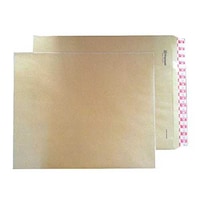 Hispapel 100Gsm Manila Envelope, 17.5x14.5In, Pack of 10