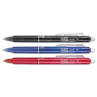 Picture of Pilot Frixion Clicker Erasable Gel Pen, Assorted Ink, Pack of 3, 7mm