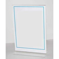 A4 2 Sided T-Type Acrylic Sign Holder, 210X297mm