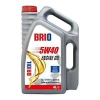 Picture of Brio Engine Oil, 5W40, 4L, 0101-5W40-4