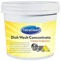 Tetraclean Dish Wash Concentrate Powder With Lemon Fragrance, 500gm