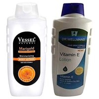 Picture of Buymoor Marigold and Vitamin-E Body Lotion, Pack of 2, 650 ml