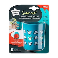 Tommee Tippee No Knock Cup, 12m+, Small, Blue