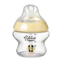 Tommee Tippee Closer to Nature Feeding Bottle, 150ml, Yellow