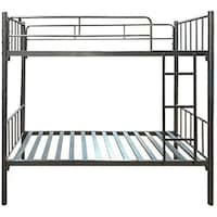 Picture of Heavy Duty Bunker Bed With Mattress, Grey - 190X90cm