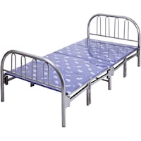 Picture of Galaxy Design Single Foldable Bed - Blue 