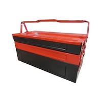 Brio Empty Toolbox with 5 Cantilever Tray, 420mm
