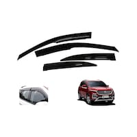 Picture of Auto Pearl ABS Plastic Car Rain Guards for MG Hector, AUTP763639, 4Packs, Black