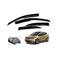 Auto Pearl ABS Plastic Car Rain Guards for Tata Altroz 2020, AUTP763702, 4Packs, Black