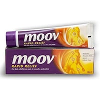 Moov Rapid Pain Relief Cream, 100g, Carton of 144pcs