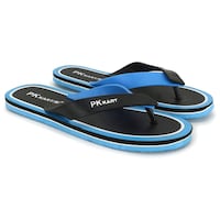 Picture of Pkkart Men's Casual Comfort Hawai Flip Flops, Blue