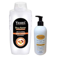 Picture of Buymoor Shea Butter and Turmeric Winter Body Lotion, Pack of 2, 650ml+300ml