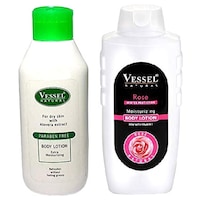 Picture of Buymoor Aloe Vera Extract with Rose Winter Body Lotion, Pack of 2, 1300ml